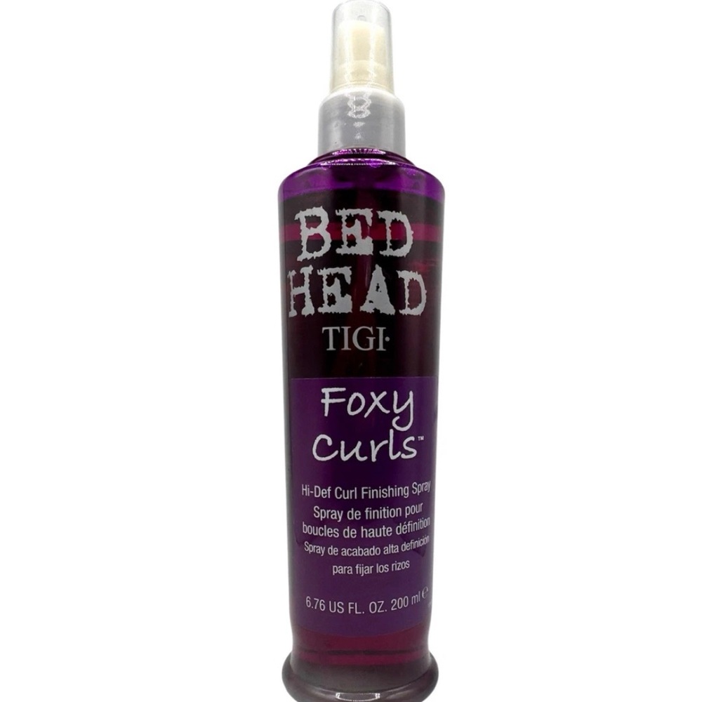 TIGI Bed Head FOXY‎ CURLS Hi Def Curl Finishing Spray 6.76 fl oz New